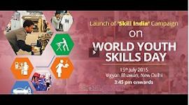 विश्व युवा कौशल दिवस पर कौशल भारत अभियान का शुभारंभ